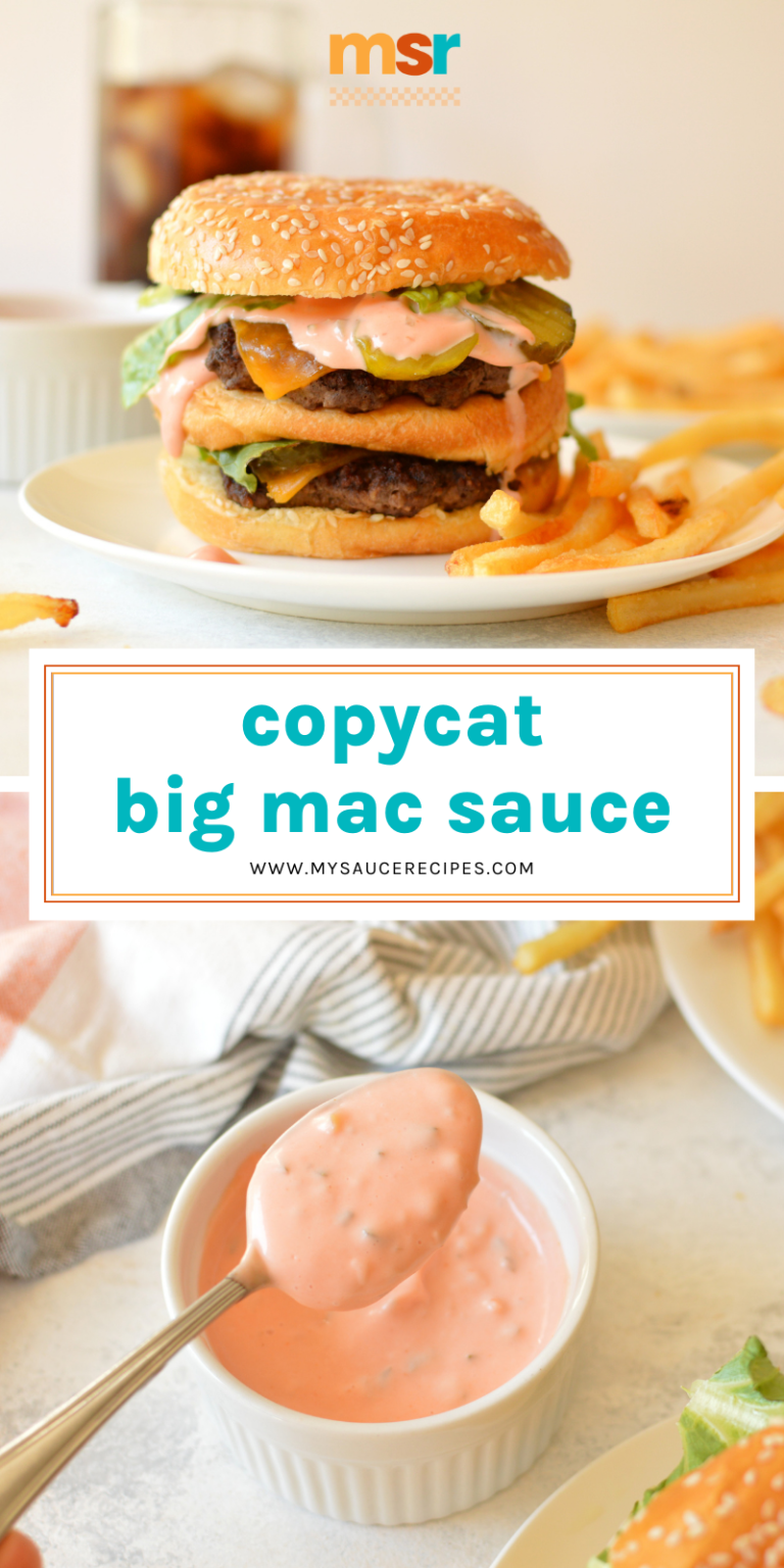 EASY Big Mac Sauce Recipe (The BEST McDonald's Copycat!)