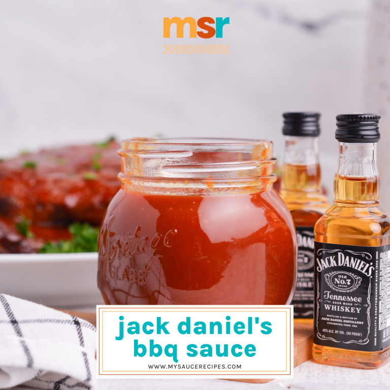 BEST Jack Daniel S BBQ Sauce Recipe Spicy And Sweet Sauce   Jack Daniels BBQ Sauce FB 768x768 