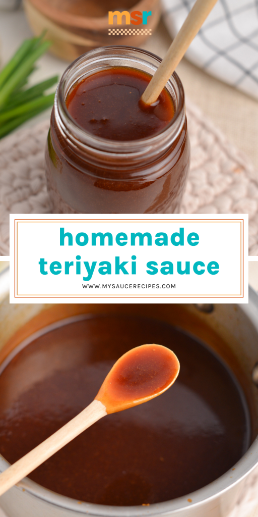 collage teriyaki sauce for pinterest