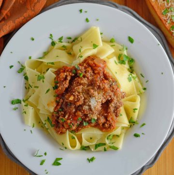 Bolognese sauce