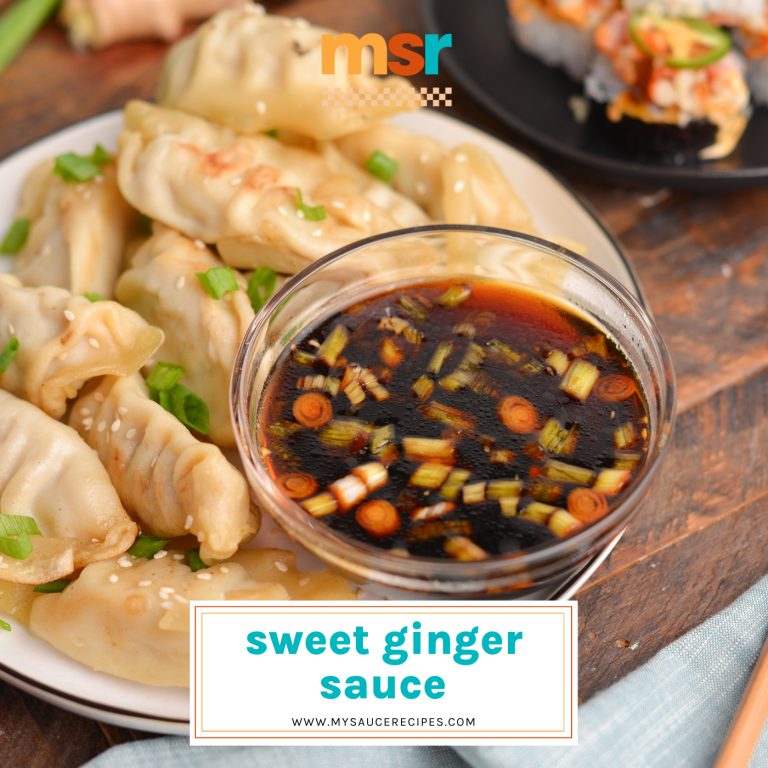 BEST Ginger Sauce Recipe (EASY and Only 6 Simple Ingredients!)