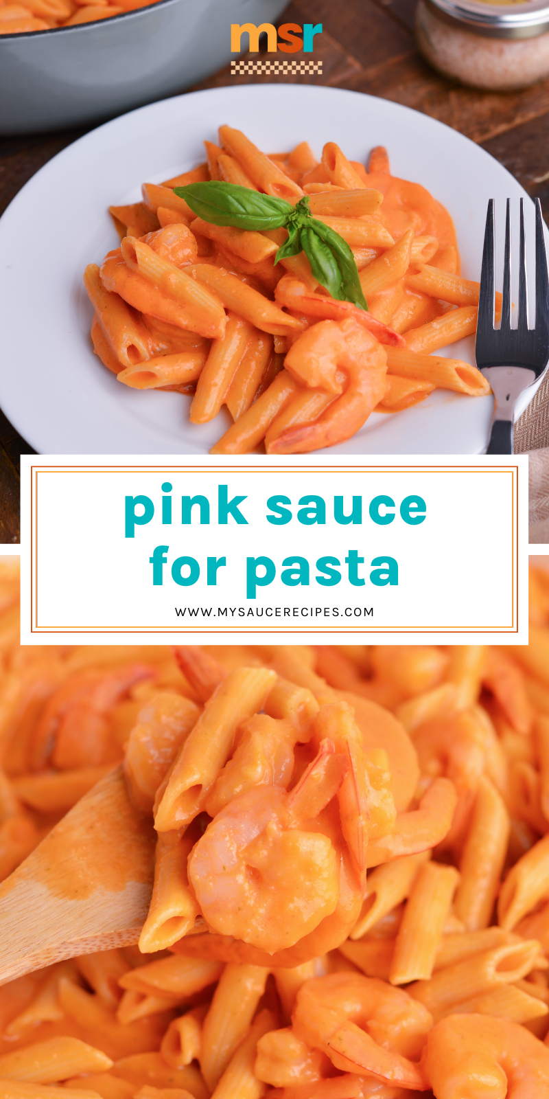 EASY Pink Sauce for Pasta Recipe (A Creamy Rose Pasta Sauce!)