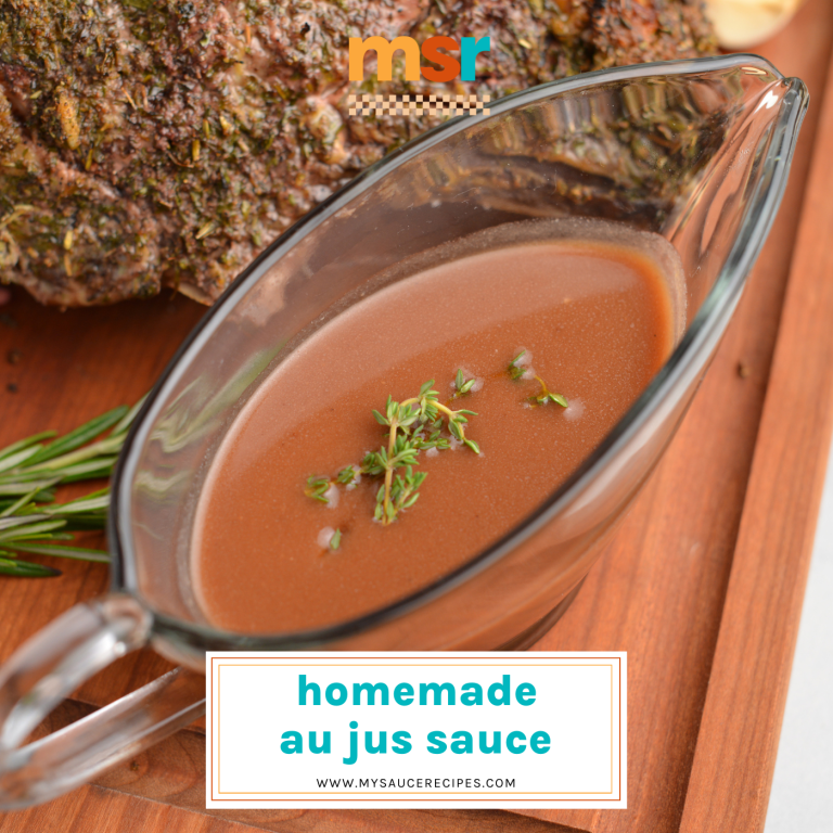 BEST Au Jus Sauce Recipe (With or Without Drippings!)