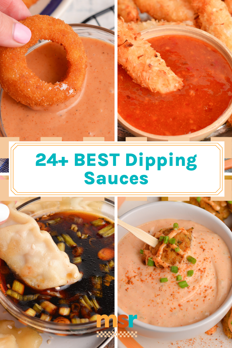 24+ BEST Dipping Sauces (Easy Dipping Sauce Recipes!)