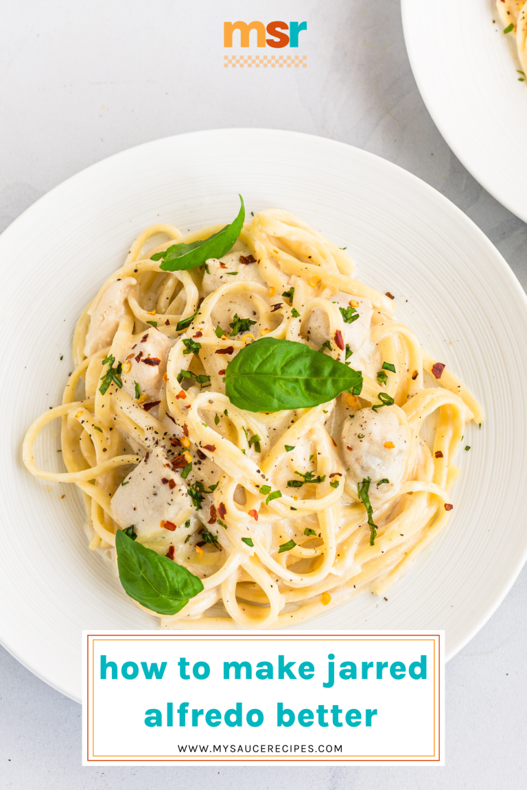 25 Ways How To Make Jar Alfredo Sauce Better   How To Make Alfredo Better PIN 768x1152 