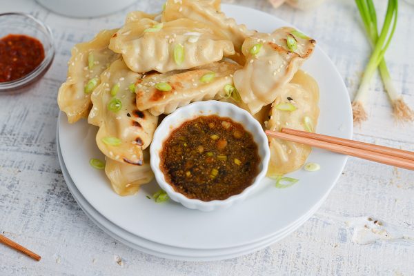 BEST Pot Sticker Sauce Recipe (Only 6 Ingredients 10 Minutes!)