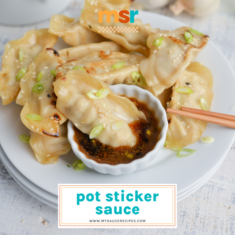 BEST Pot Sticker Sauce Recipe (Only 6 Ingredients 10 Minutes!)