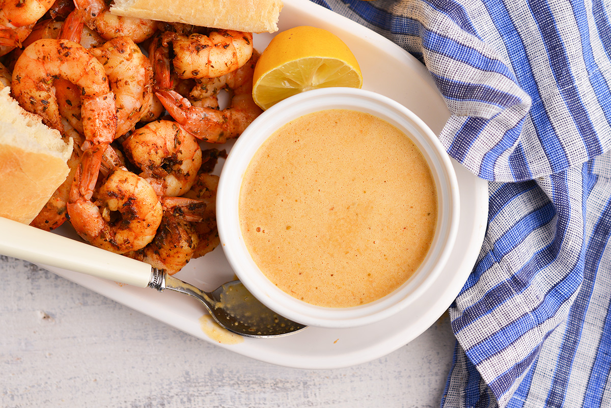 EASY Seafood Sauce (Creamy Savory Bloves Sauce!)