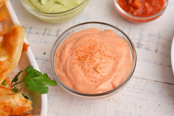 EASY Quesadilla Sauce Recipe (Perfect Sauce for Dipping!)