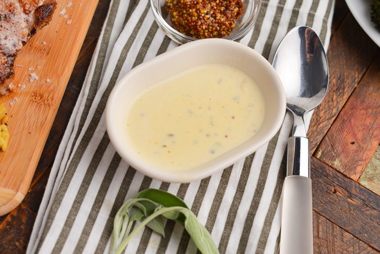 BEST Mustard Cream Sauce Recipe (aka Dijon Mustard Sauce!)