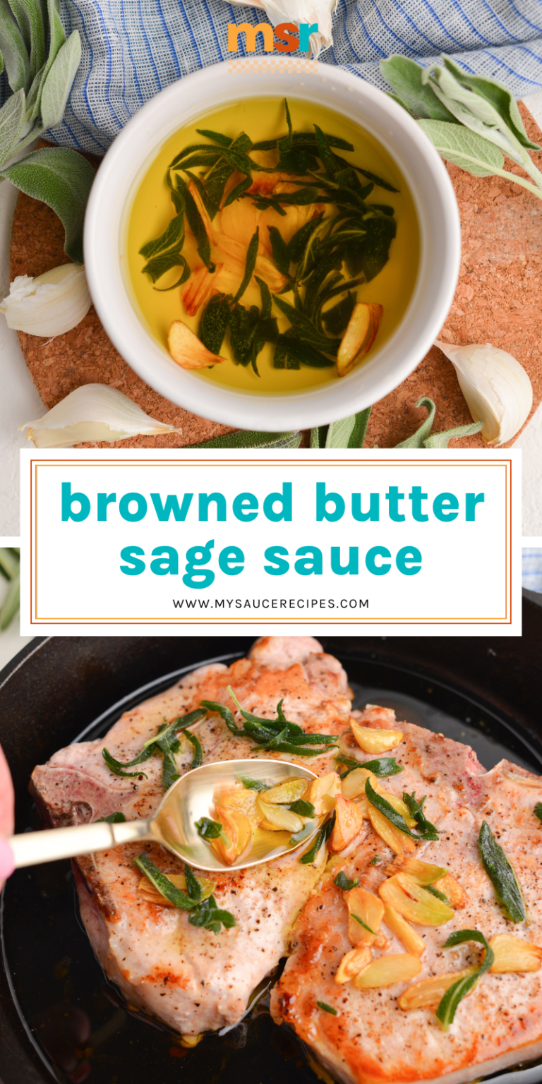 EASY Brown Butter Sage Sauce (Perfect For Meats & Veggies!)